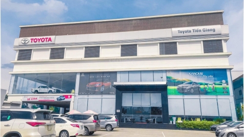Tiền Giang: Đại lí Toyota Tiền Giang